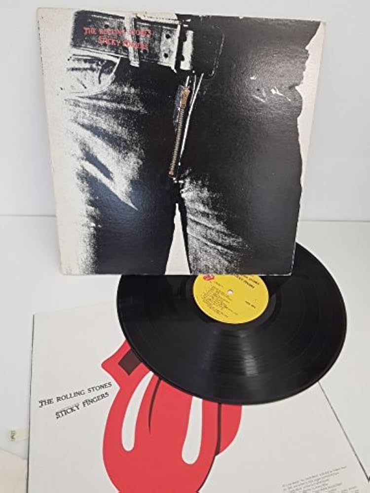 THE ROLLING STONES, sticky fingers, WITH ZIP, COS 59100, 12